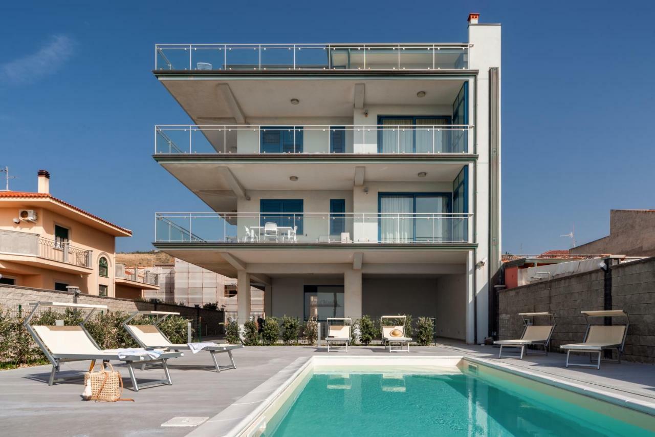 Terraces D'Orlando - Family Apartments With Sea View And Pool Capo dʼOrlando Buitenkant foto